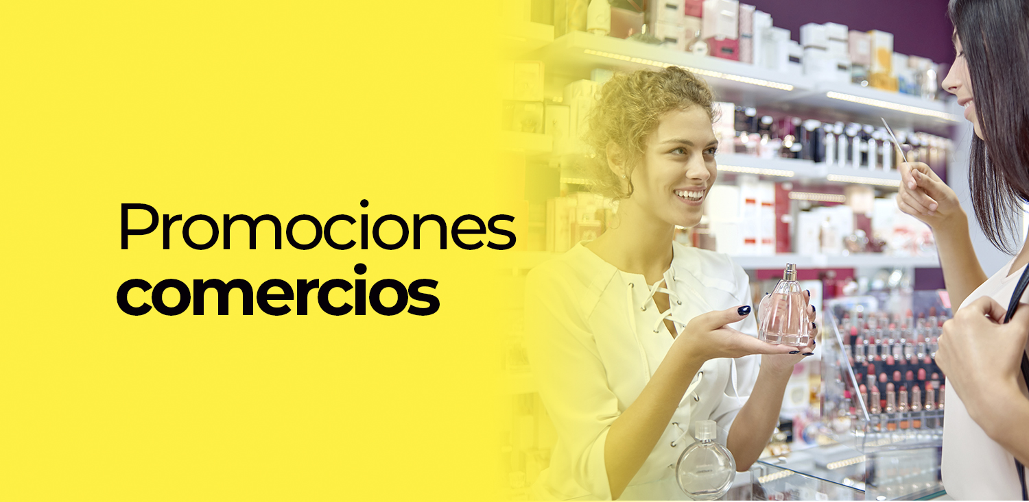 Promociones comercios.